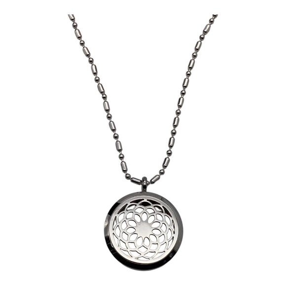 Aromatherapy Essential Oil Diffuser Locket Necklace 6 Color Felt Pads - Picture 6 of 9